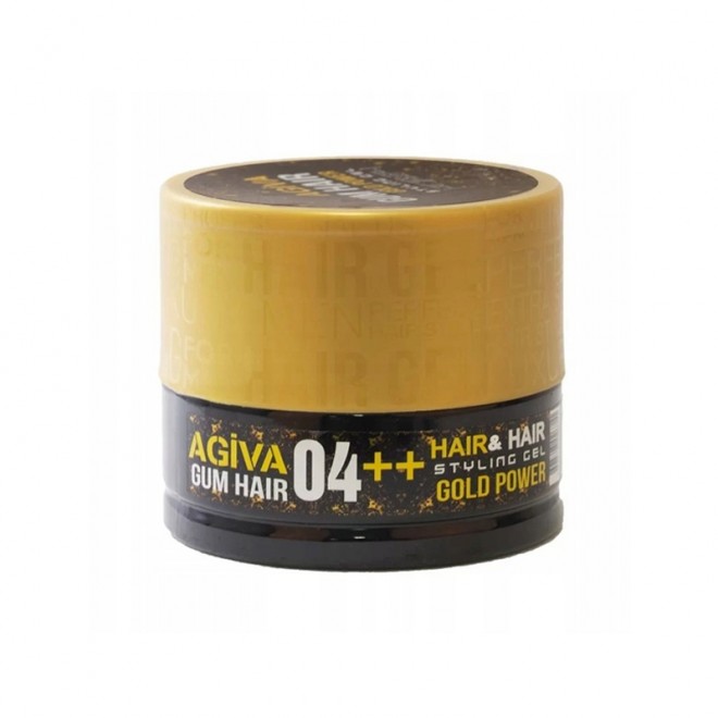 Гель для стилизации волос Agiva Gold Power 04++ Hair Gel 200 мл