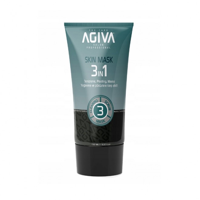 Маска 3 в 1 для лица Agiva 3 in 1 Skin Mask 150 мл
