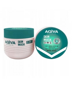 Маска 3 в 1 для лица Agiva 3 in 1 Skin Mask 350 мл