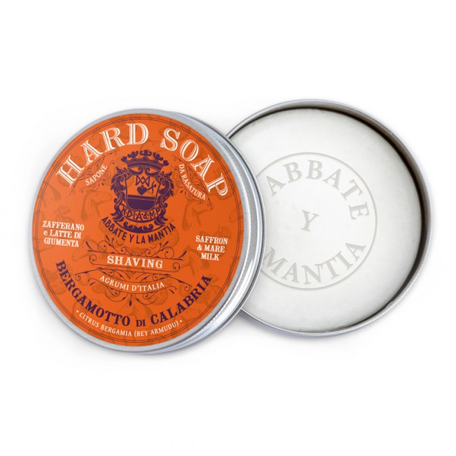 Мило для гоління Abbate Y La Mantia Bergamotto Di Calabria Hard Shaving Soap 80 гр