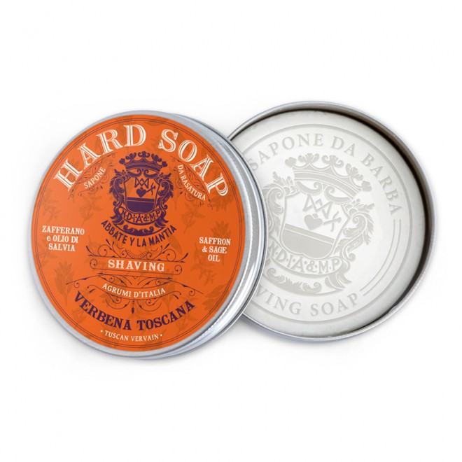 Мило для гоління Abbate Y La Mantia Verbena Toscana Hard Shaving Soap 150 г