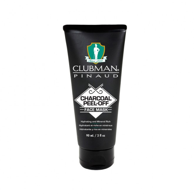 Черная маска для лица Clubman Pinaud Charcoal Peel-Off Face Mask 90 мл