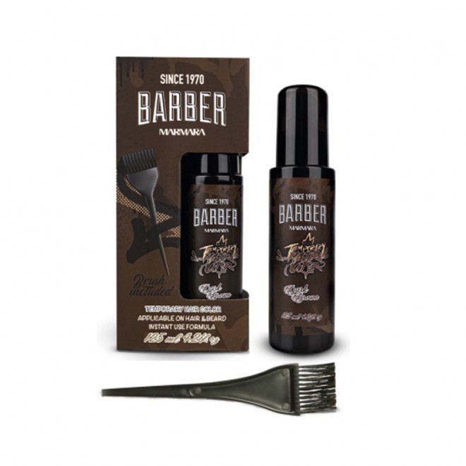 Спрей для тимчасового фарбування волосся Marmara Temporary Hair Color Dark Brown 125 мл