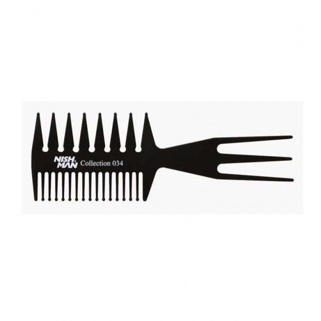 Гребінь для волосся Nishman Hair Comb 034