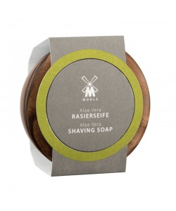 Мыло для бритья в деревянной чаше Muhle Aloe Vera Shaving Soap 65 г