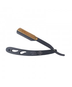 Опасная бритва Nishman Metal Barber Razor Black & Gold