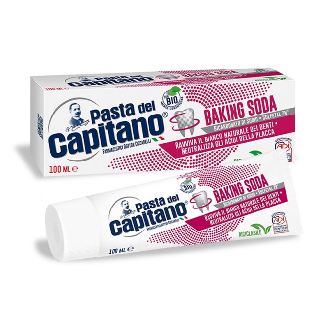 Зубна паста Pasta del Capitano Baking Soda 100 мл