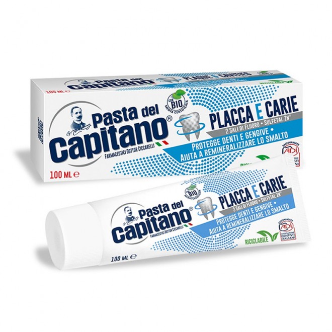 Зубна паста Pasta del Capitano Placca e Carie 100 мл