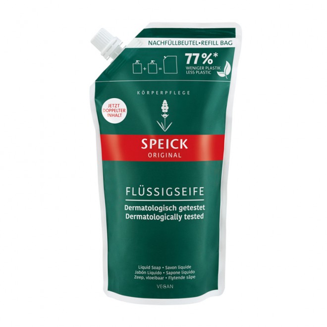 Гіпоалергенне натуральне рідке мило Speick Natural Liquid Soap Refill 600 мл