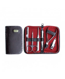 Маникюрный набор 6 предметов SPL Manicure Kit Red