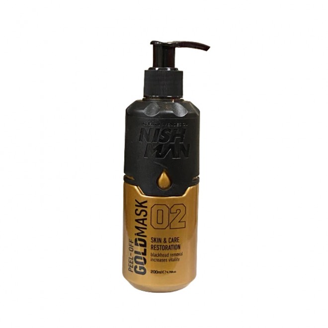 Золота маска Nishman Peel-Off Gold Mask 200 мл