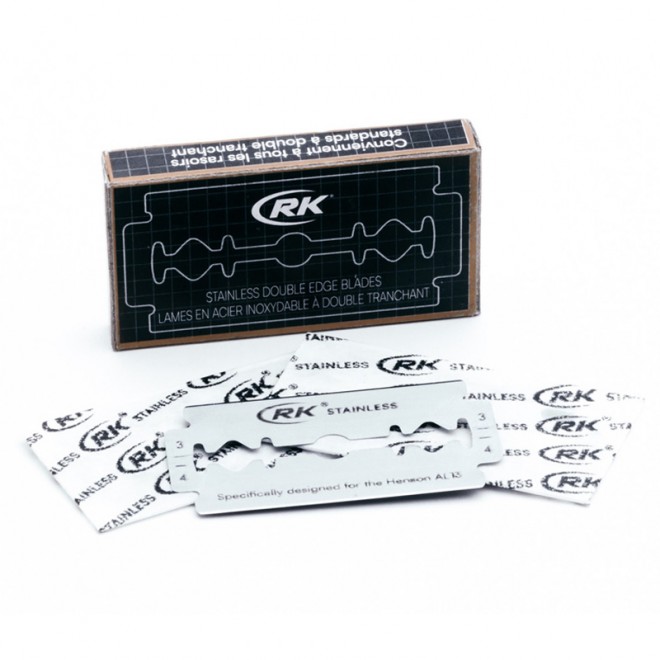 Лезвия RK Shaving Stainless DE Razor 5 шт