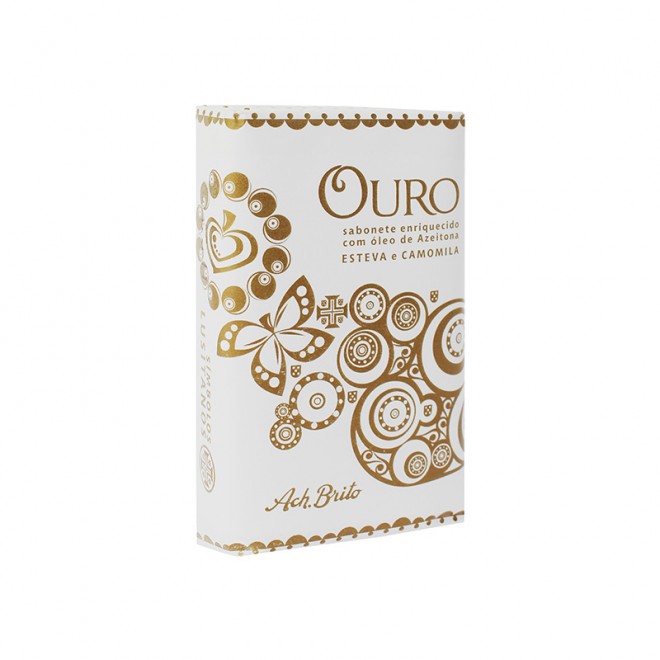 Мыло Ach. Brito Lusitano Ouro Gum Rockrose & Chamomile Soap 75 г 