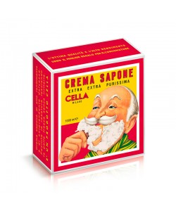 Крем для Бритья Cella Crema Da Barba Barber Collection с Маслом Миндаля 1000 мл