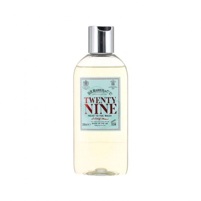 Гель Для Душу + Шампунь D.R. Harris Twenty Nine Head-to-Toe Wash 250 мл