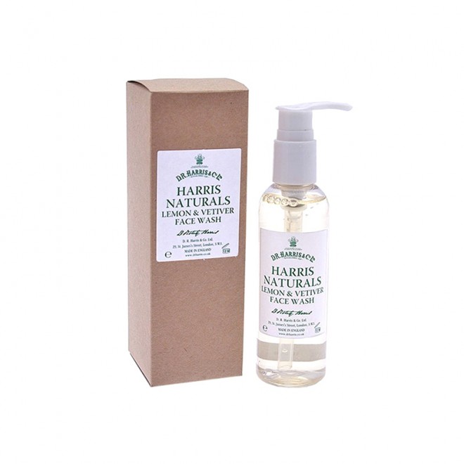 Гель Гля Очищення Обличчя D.R. Harris Lemon & Vetiver Face Wash 100 мл
