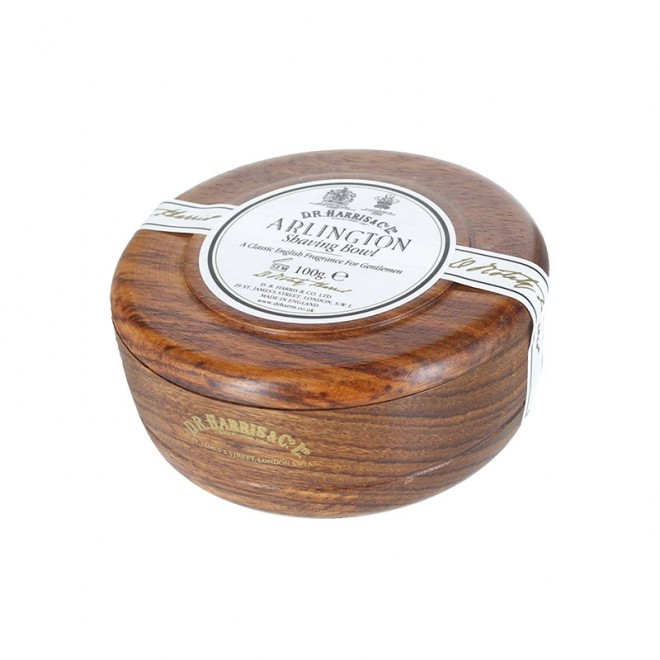 Мыло Для Бритья В Деревянной Чаше D.R. Harris Arlington Shaving Mahogany Bowl 100 г