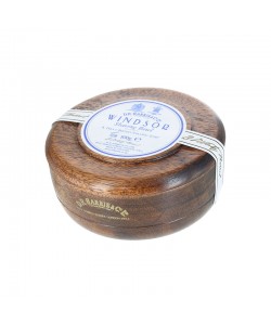 Мыло Для Бритья В Деревянной Чаше D.R. Harris Mahogany / Windsor Wood Shaving Bowl 100 г
