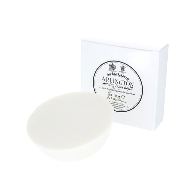 Мыло Для Бритья ( Запаска ) D.R. Harris Arlington Shave Soap Refill 100 г