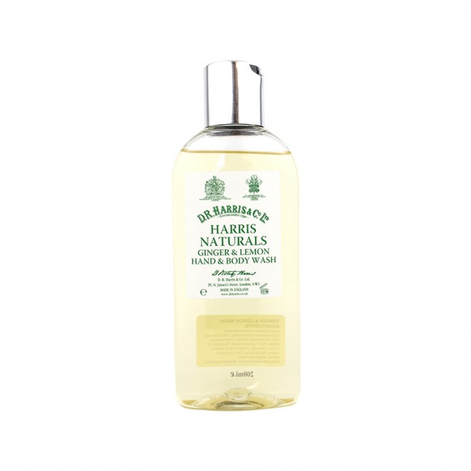 Мыло Для Рук И Тела, Жидкое D.R. Harris Ginger & Lemon Hand & Body Wash 200 мл