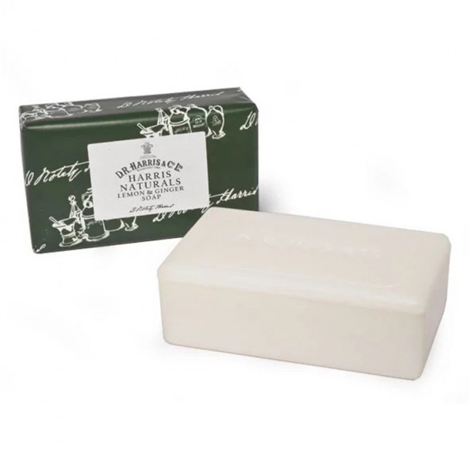 Мыло Натуральное, Твердое D.R. Harris Lemon & Ginger Naturals Soap 200 г