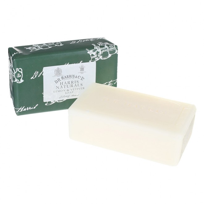 Мыло Натуральное, Твердое D.R. Harris Lemon & Vetiver Naturals Soap 200 г