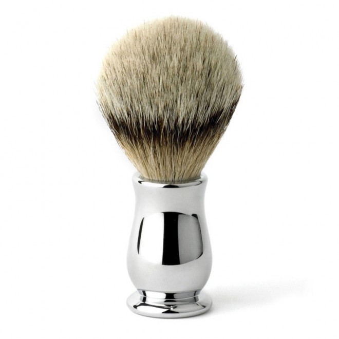 Помазок Для Бритья Edwin Jagger Csbst The Chatsworth Metal Collection Барсук