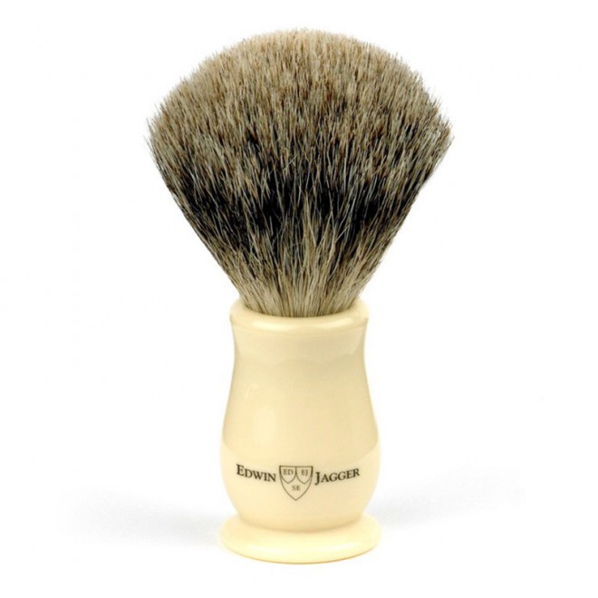 Помазок Для Бритья Edwin Jagger Ivcsbbb The Chatsworth Collection Барсук