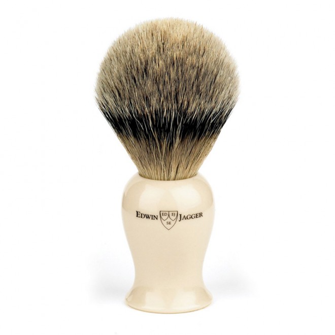 Помазок Для Бритья Edwin Jagger IVPSBBB The Plaza Collection