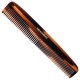 Гребень Kent 9T 7 1/2" Handmade Comb Coarse / Fine Toothed