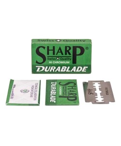 Лезвие Sharp Hi Chromium Double Edge 10 шт