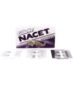 Леза Gillette Nacet DE Razor Blades 5 шт
