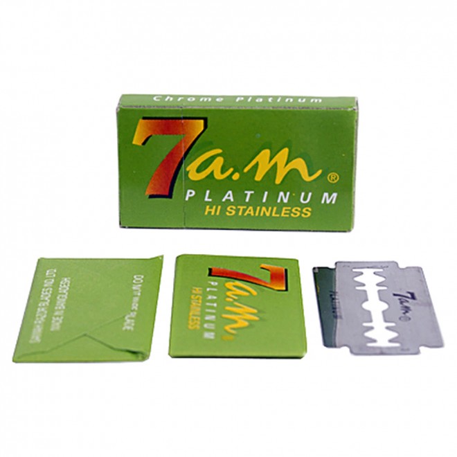 Лезвия Sharp 7 a.m Hi Platinum Blades 5 шт