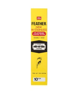 Лезвия Feather New Hi- Stainless 200 шт