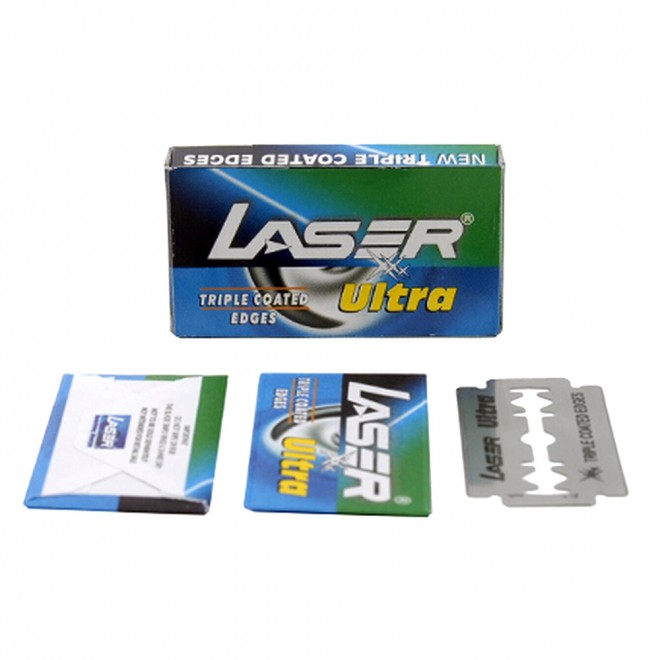 Лезвия Laser Ultra Double Edge 10 Blades