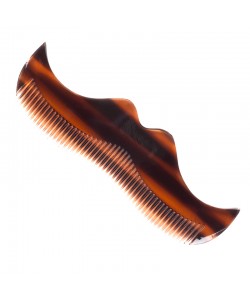 Гребень для усов Morgan's  Amber Moustche Comb