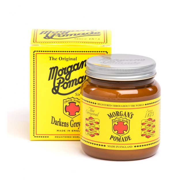 Помада для тонирования седых волос Morgan`s Original Hair Darkening Pomade 200 г