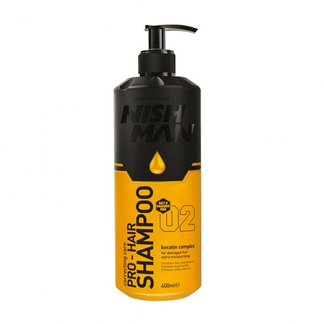 Шампунь для волосся Nishman Pro-Hair Shampoo 400 мл