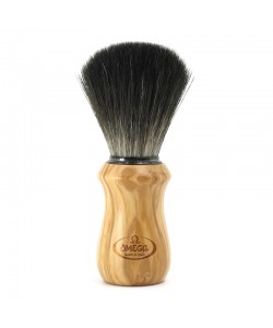 Помазок для бритья Omega Hi-Brush 0196832 Olive Wood