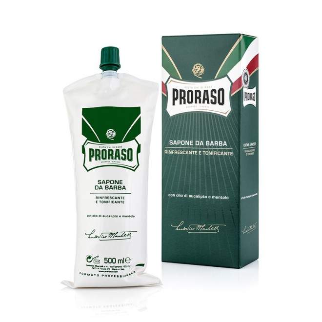 Крем Для Бритья Proraso Green Shaving Cream Tube Refresh Eucalyptus 500 мл