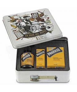 Набор Для Бороды Proraso Metal Box Beard Care Wood & Spice Gift Set