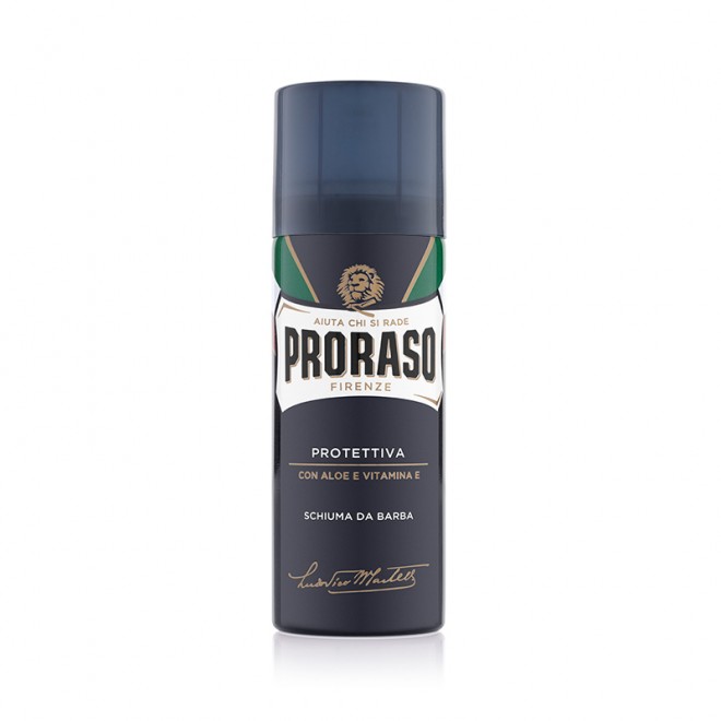 Пена Для Бритья Proraso Blue Shaving Foam Protective Aloe Вітаміном Е 50 Мл