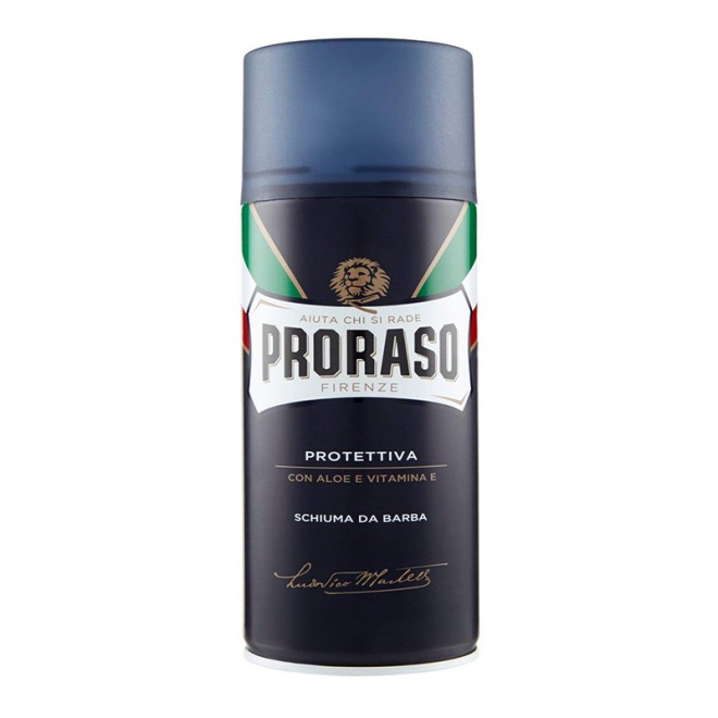 Пена Для Бритья Proraso С Экстрактом Алоэ И Витамином Е 300 Мл