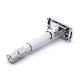 Станок Для Бритья Rockwell Model-T White Chrome Adjustable Double Edge Safety Razor