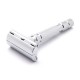 Станок Для Бритья Rockwell Model-T White Chrome Adjustable Double Edge Safety Razor