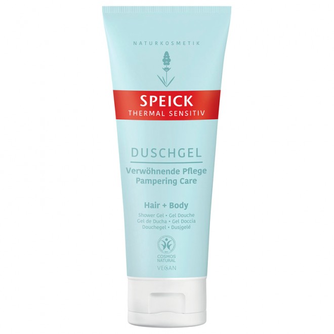 Гель для душу Speick Thermal Sensitiv Shower Gel довготривалий ефект з ніжним фруктовим ароматом 200 мл
