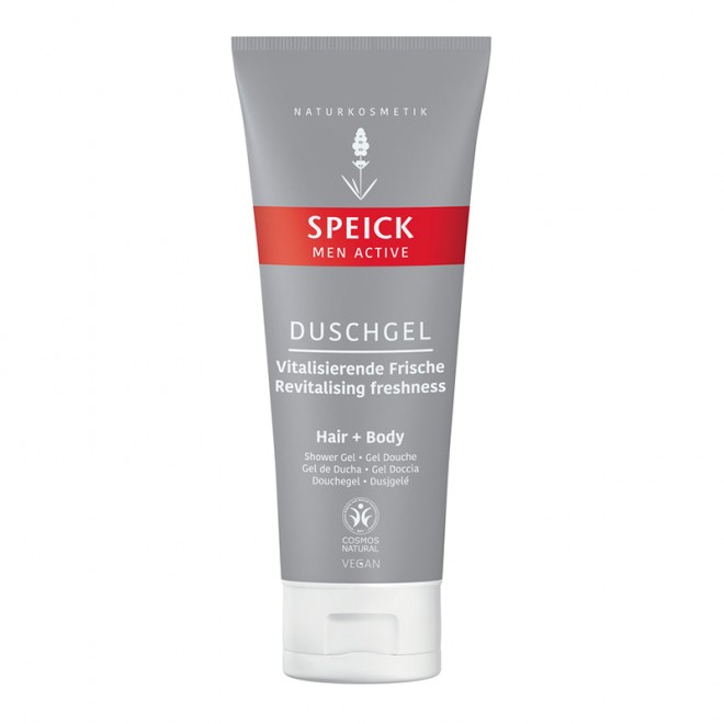 Гель Для Душу Speick Men Active Shower Gel довготривале зволоження з естрактом очерету та вітаміном F 200 Мл