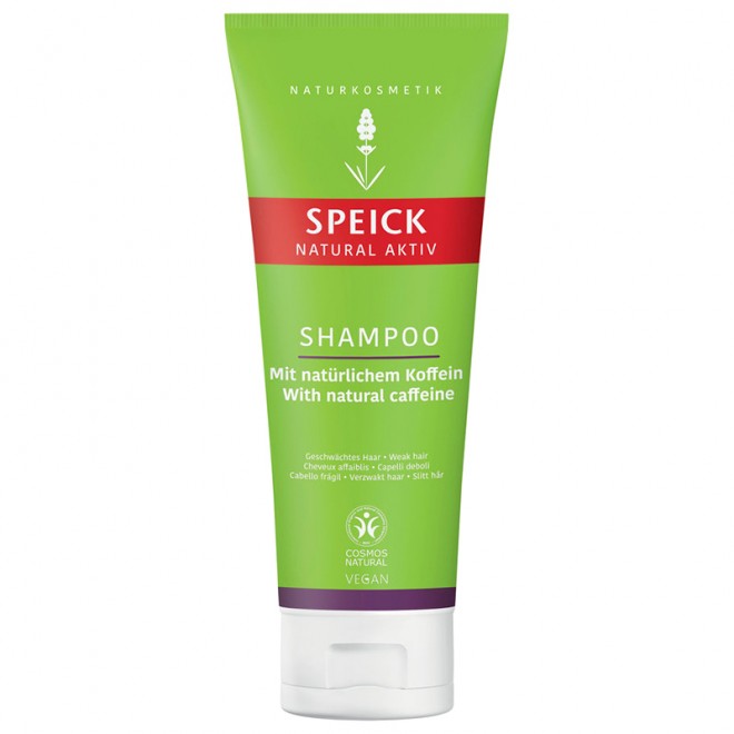 Шампунь для слабкого волосся Speick Natural Aktiv Shampoo з гуарановим кофеїном 200 мл 