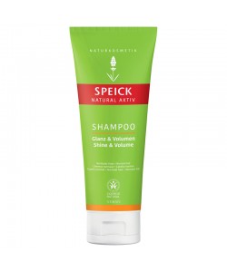 Шампунь для волос Speick Natural Aktiv Shampoo Shine & Volume Блеск и Объем с экстрактом сахарной свеклы и протеинами пшеницы 200 мл