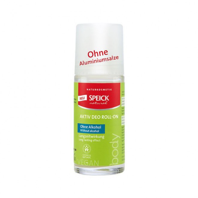 Кульковий дезодорант Speick Natural Aktiv Deo Roll-On Without Alkohol довготривалий ефект без солей алюмінію 50 мл